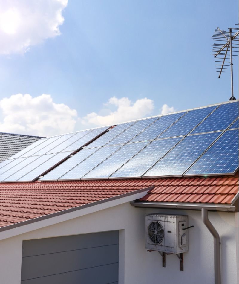 Instalação de energia fotovoltaica